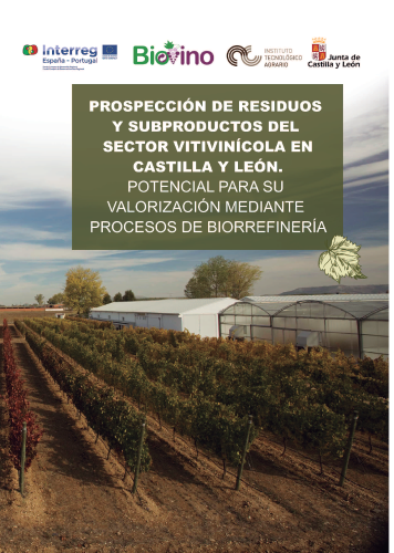 Prospección de residuos y subproductos del sector vitivinícola en Castilla y León. Potencial para su valorización mediante procesos de biorrefinería.